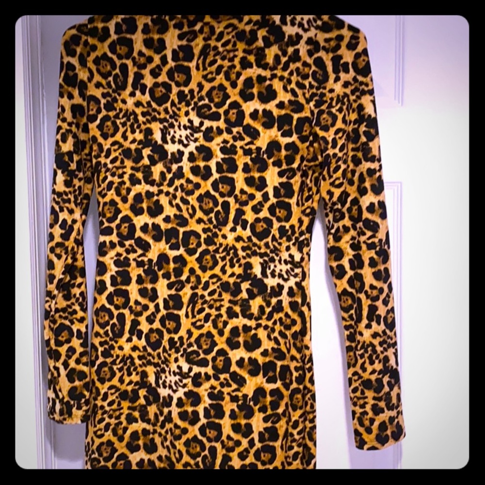 Cheetah Print Dress